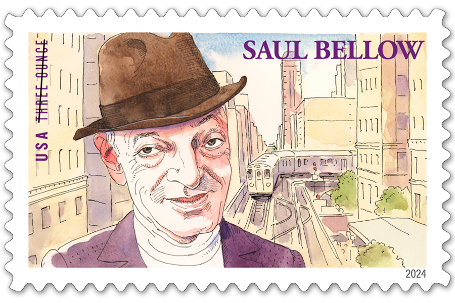 saul bellow stamp